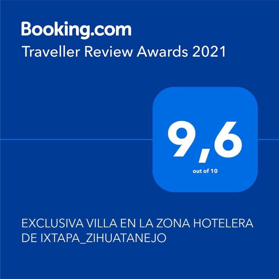 Exclusiva Villa En La Zona Hotelera De Ixtapa_Zihuatanejo Икстапа Екстериор снимка